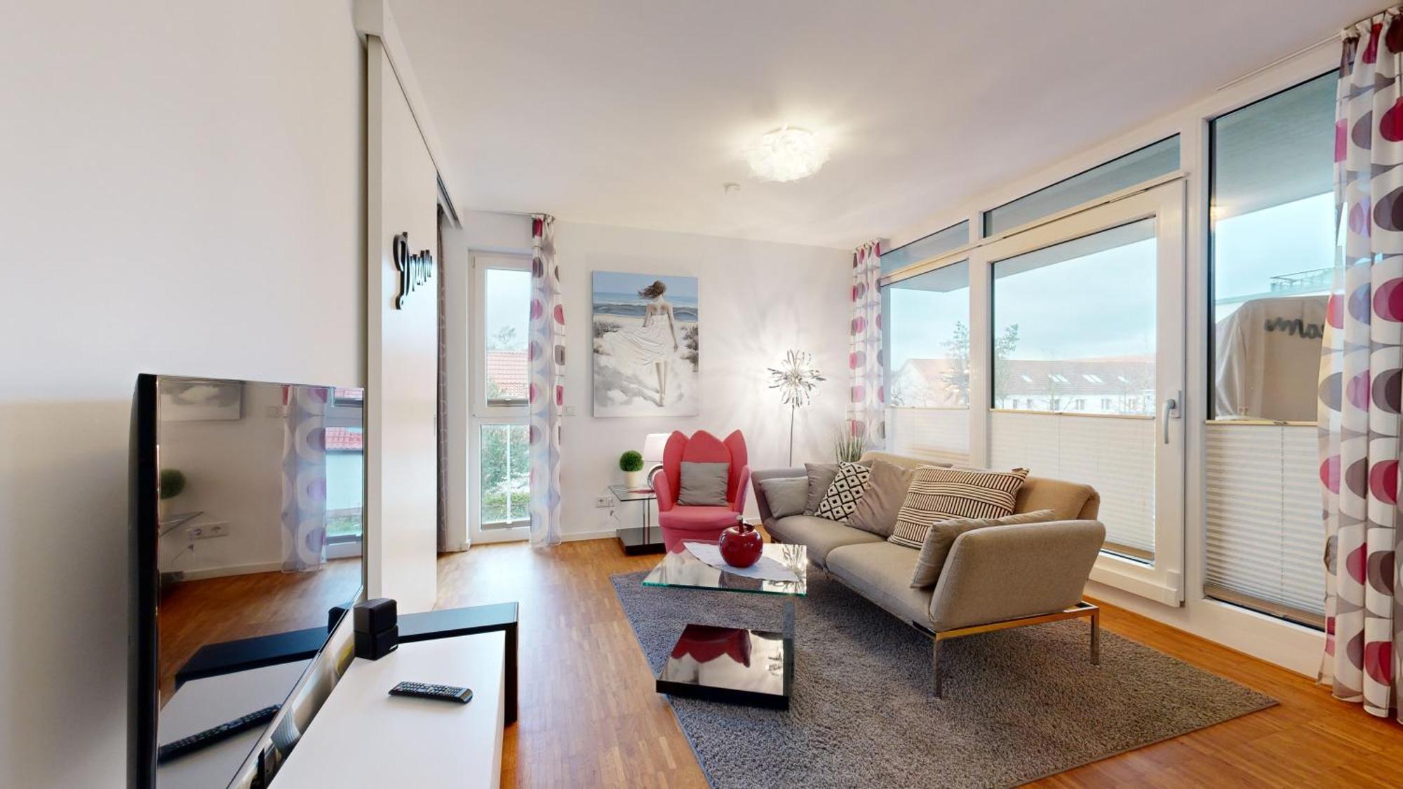 Duenenresort In Binz, Strandnahe Und Moderne Fewos Mit Balkon, Teilweise Mit Meerblick, Εξωτερικό φωτογραφία
