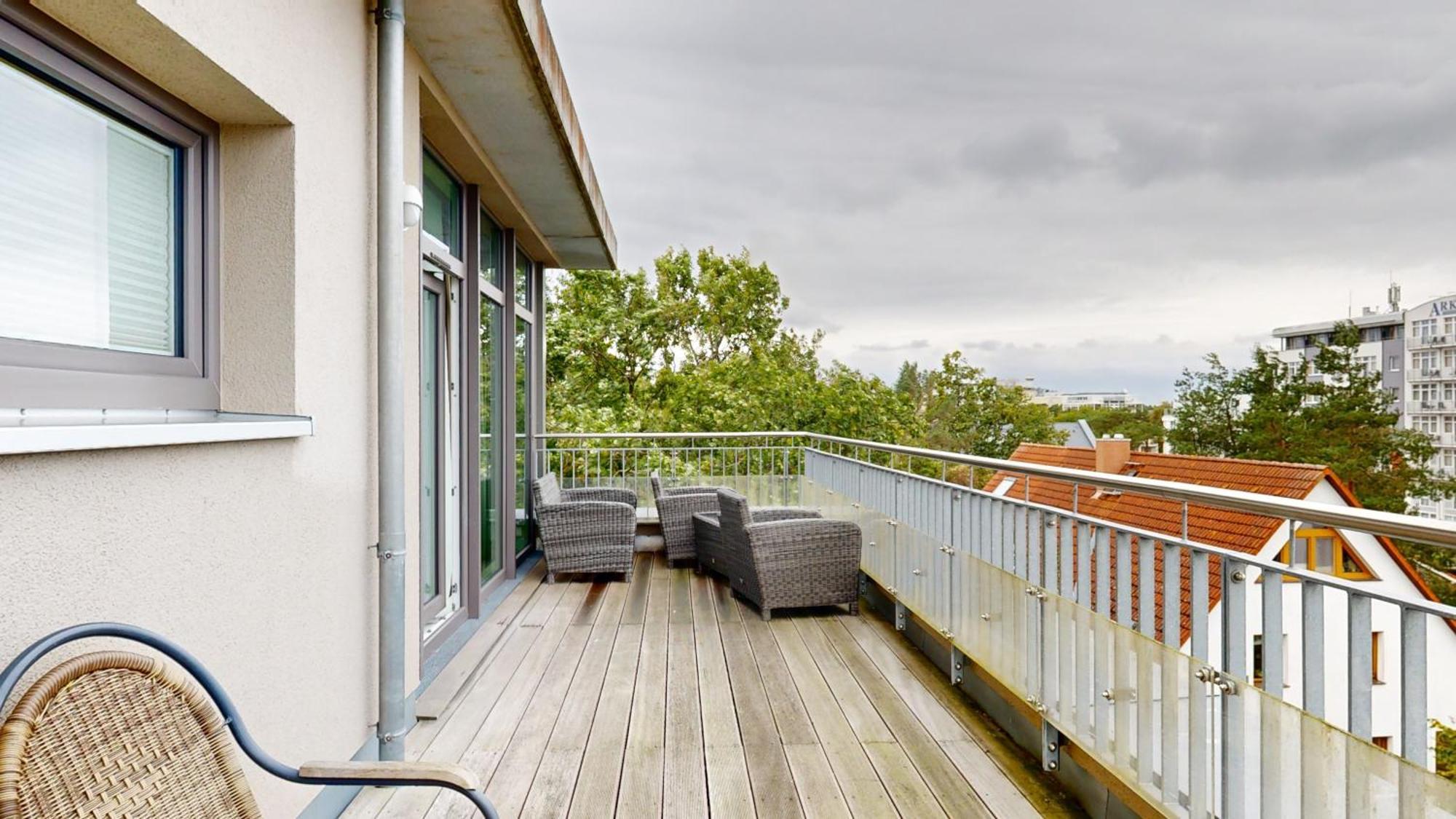 Duenenresort In Binz, Strandnahe Und Moderne Fewos Mit Balkon, Teilweise Mit Meerblick, Εξωτερικό φωτογραφία
